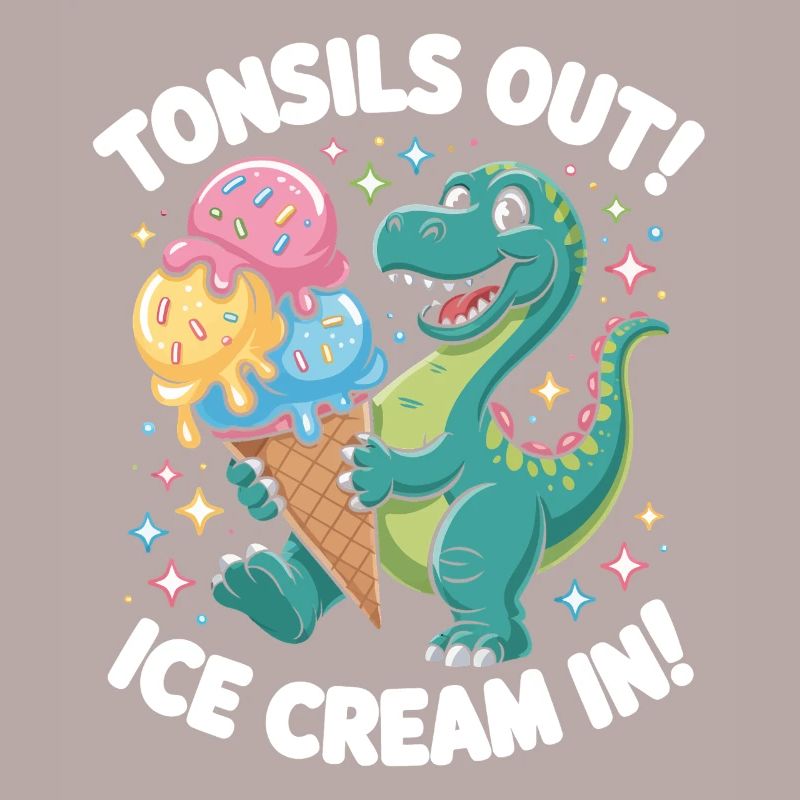 T Rex Eiscreme Jubel