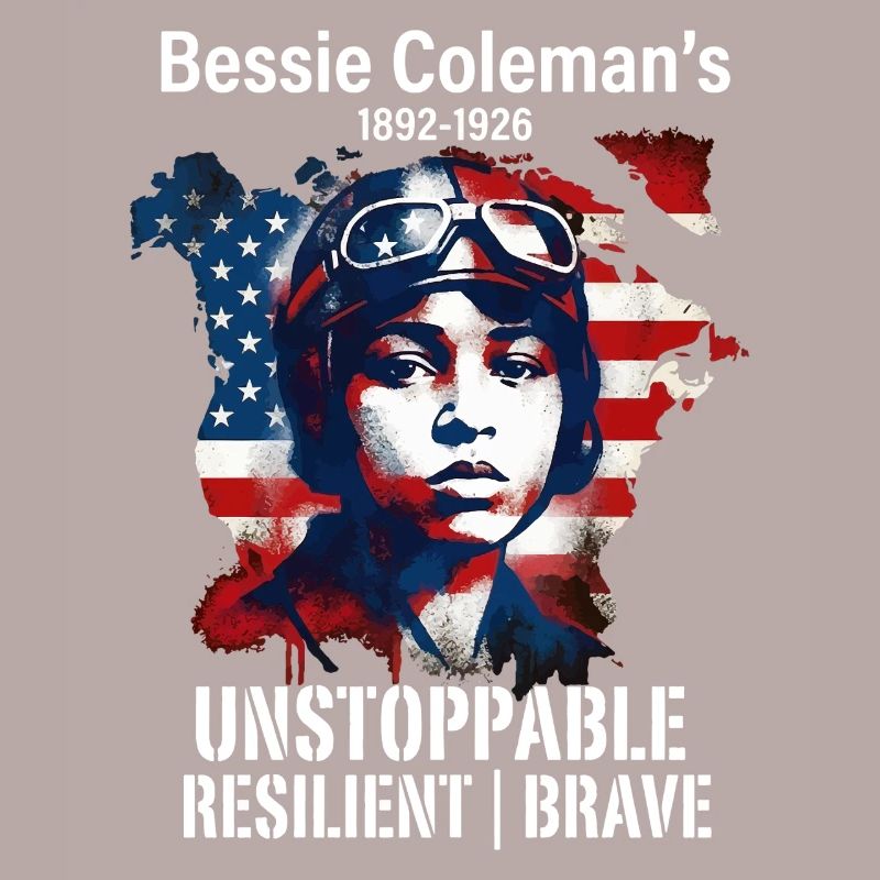 Bessie Coleman Pionnière courageuse de l’aviation