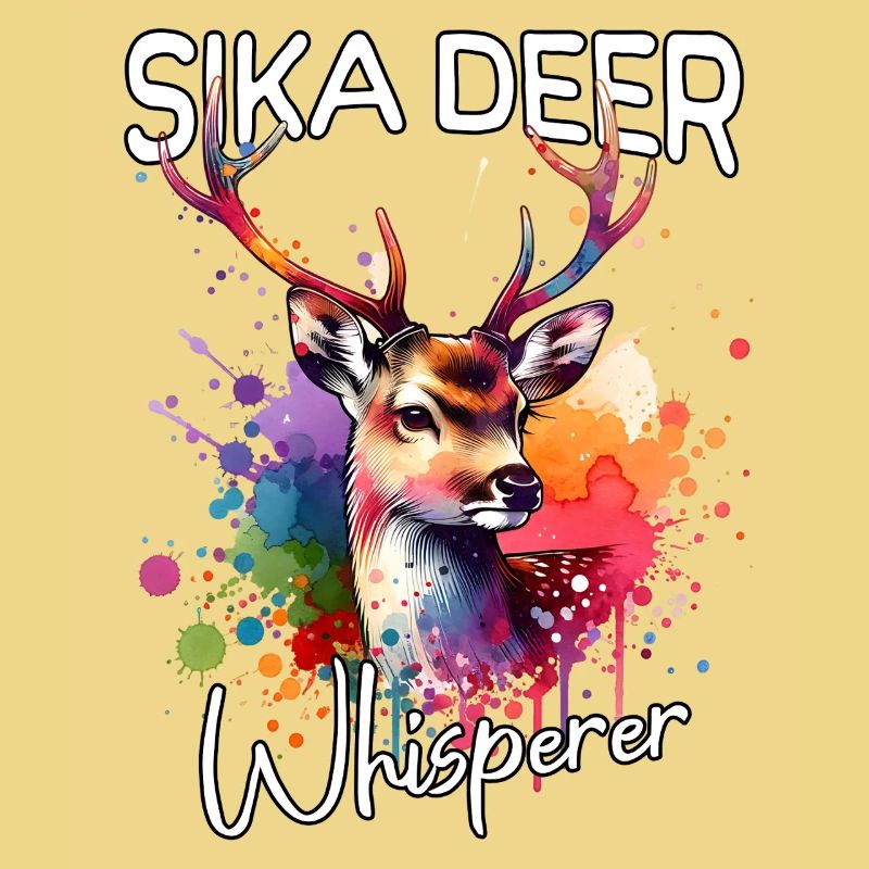 Sikahirsch Flüsterer