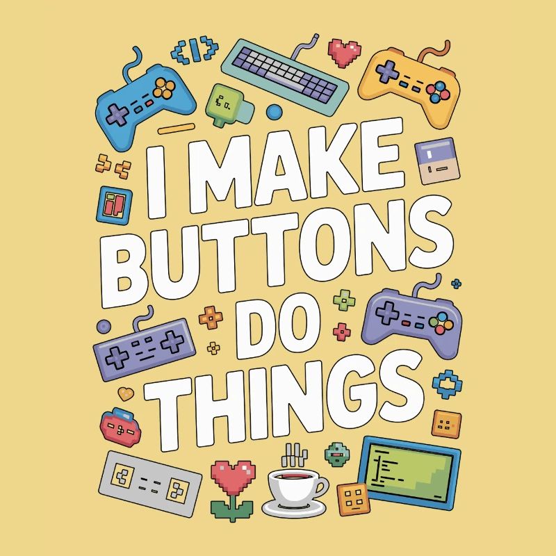 Game Developer I Make Buttons Software Developer