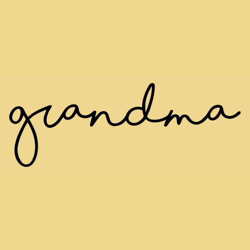 Grandma / Oma / Großmutter