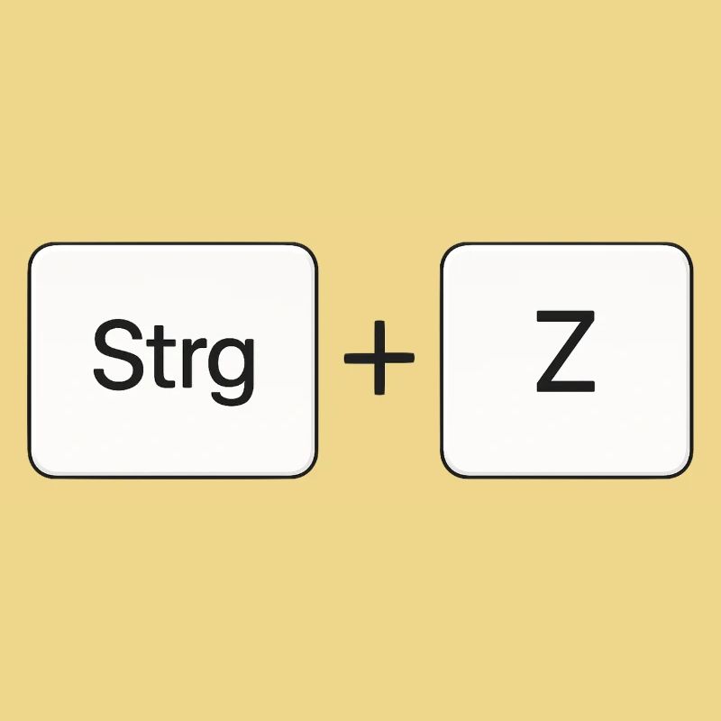 Strg + Z