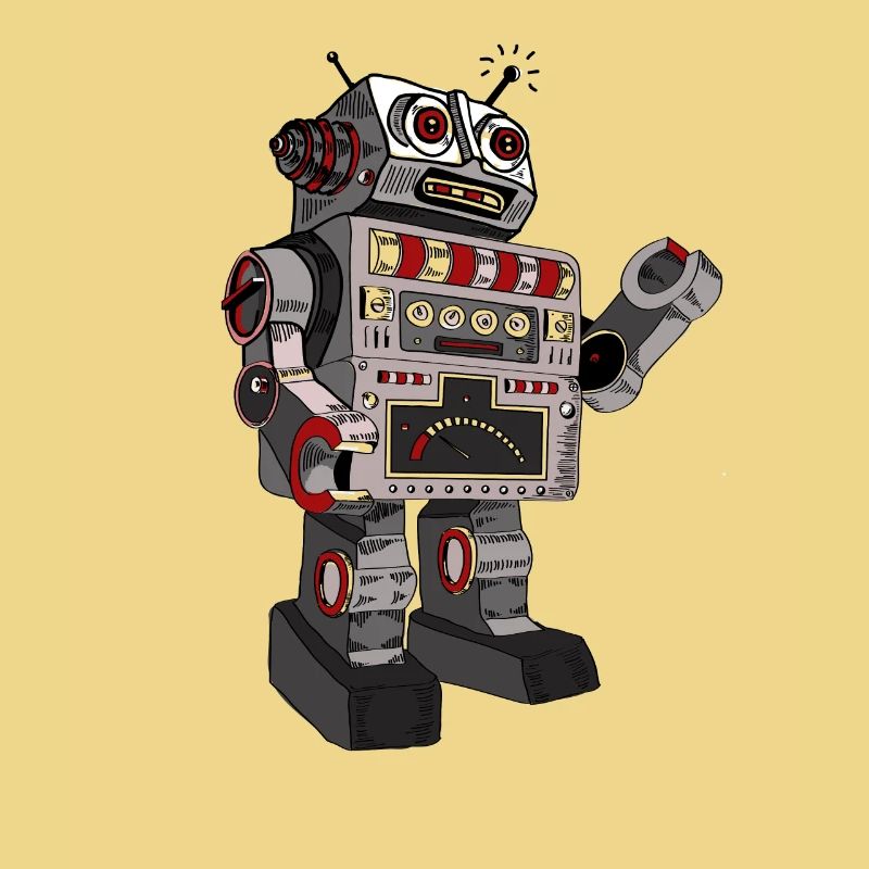Robby Rob mr. robot scifi android jouet retro pc