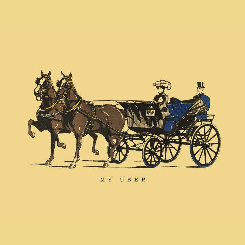 Le cheval comme mon Uber