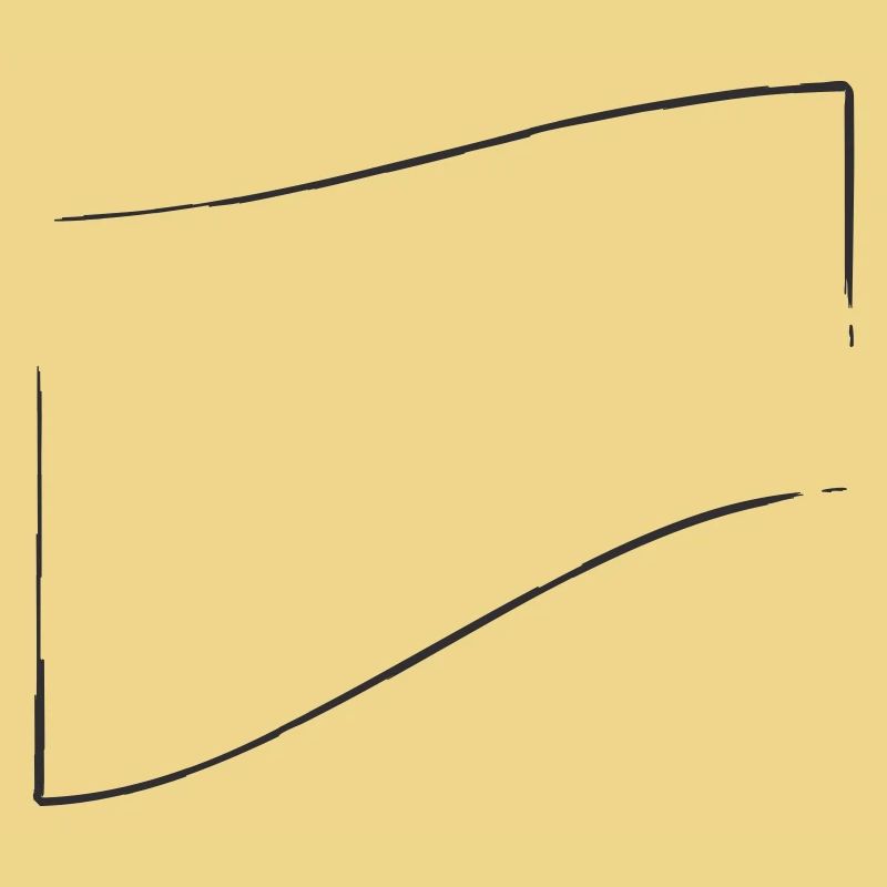openFrame upward bent | Vectorgraphic