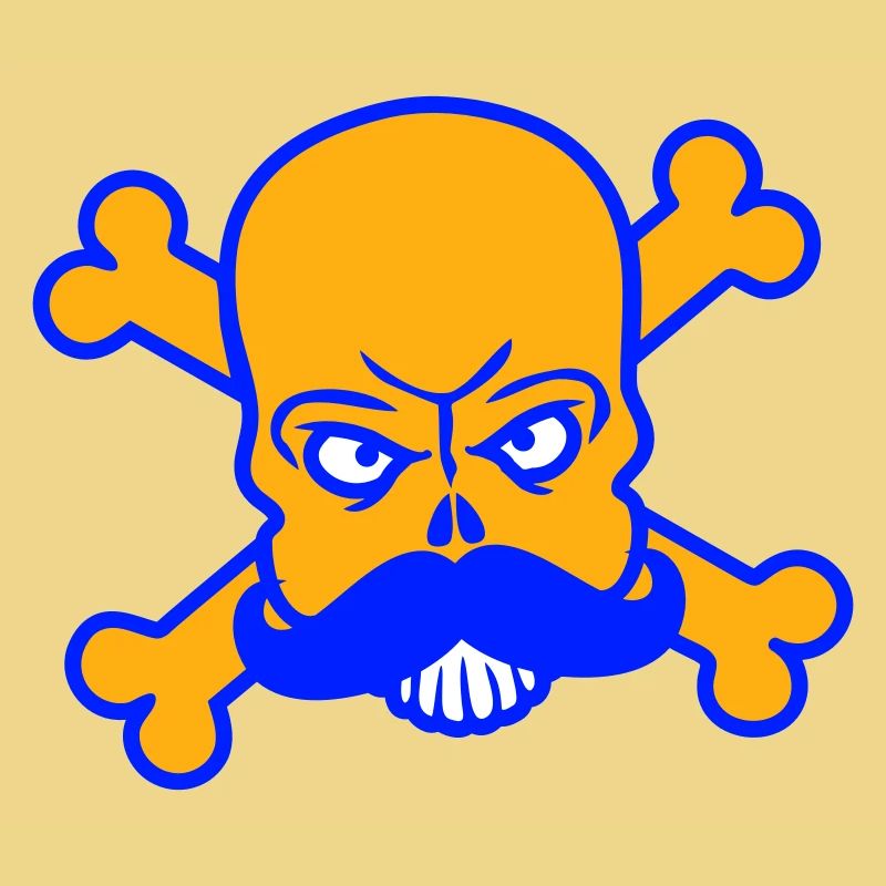 Mr Sir Mr Beard Skull Skull Bone Skeleton
