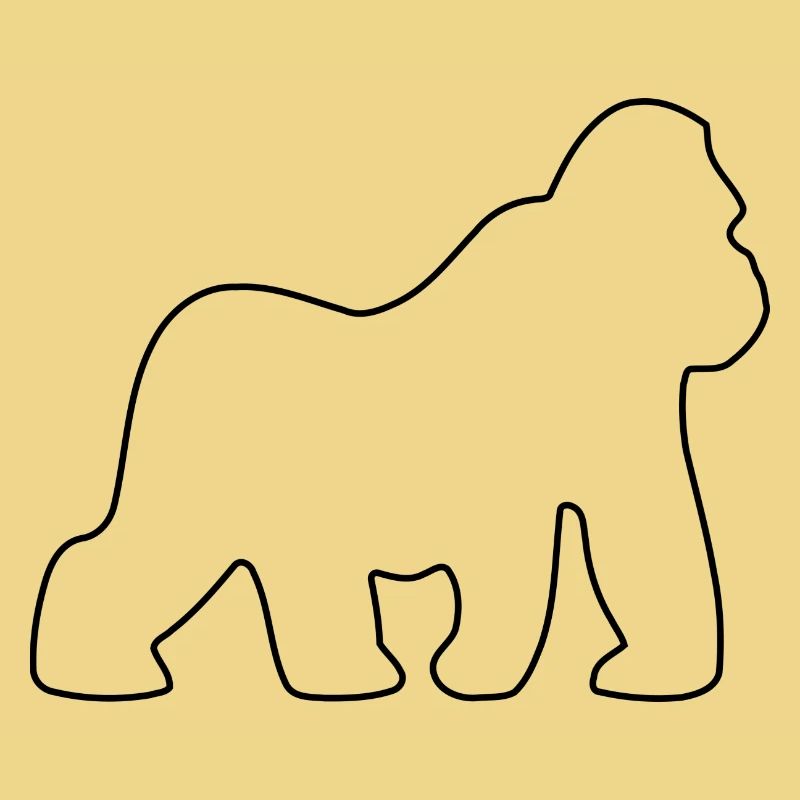 Gorilla, Silverback, Monkey, Monkey, Gorillas,