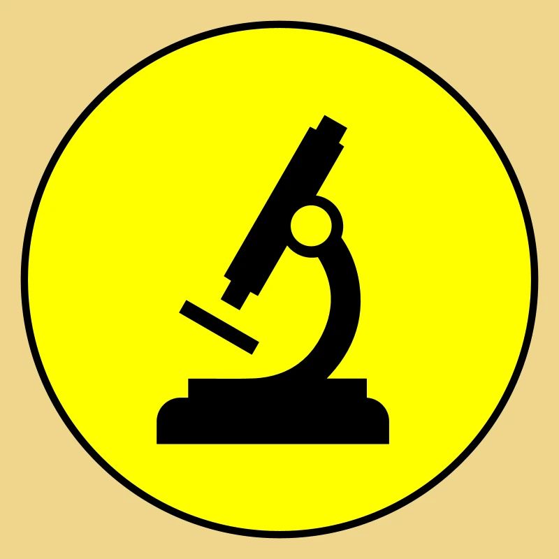 Icône d’icône de microscope