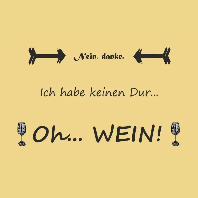 Durst, schwarz