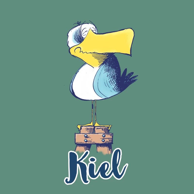 Freche Kiel Möwe