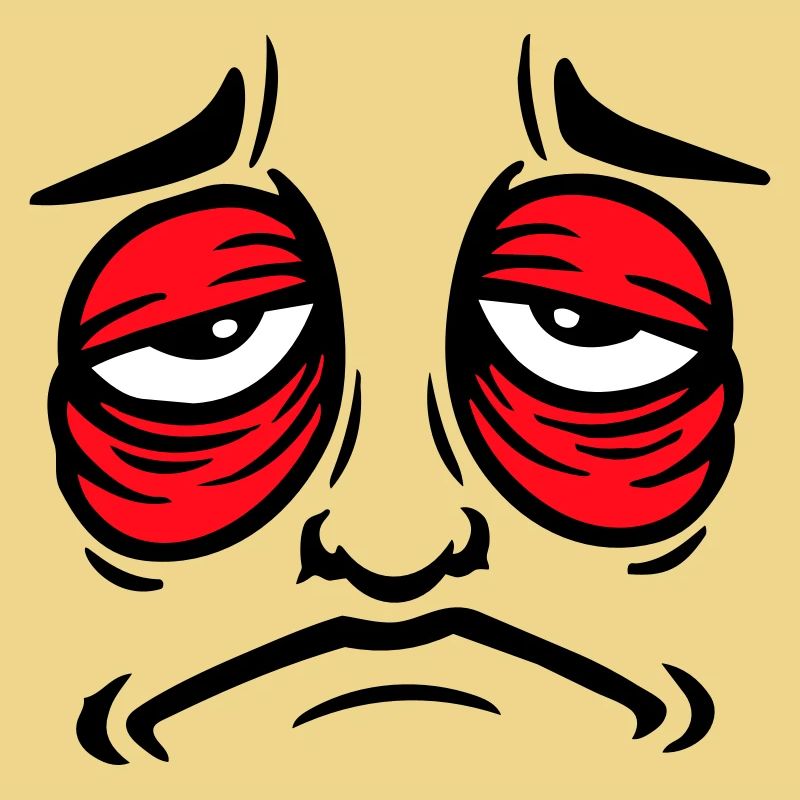 Grumpy sad disappointed face funny