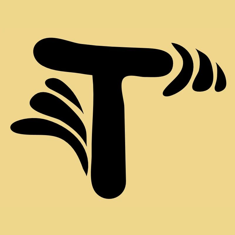 Letter T & Pattern