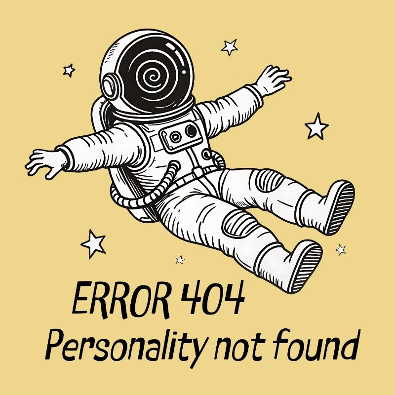 Astronaut Error 404: Personality not found
