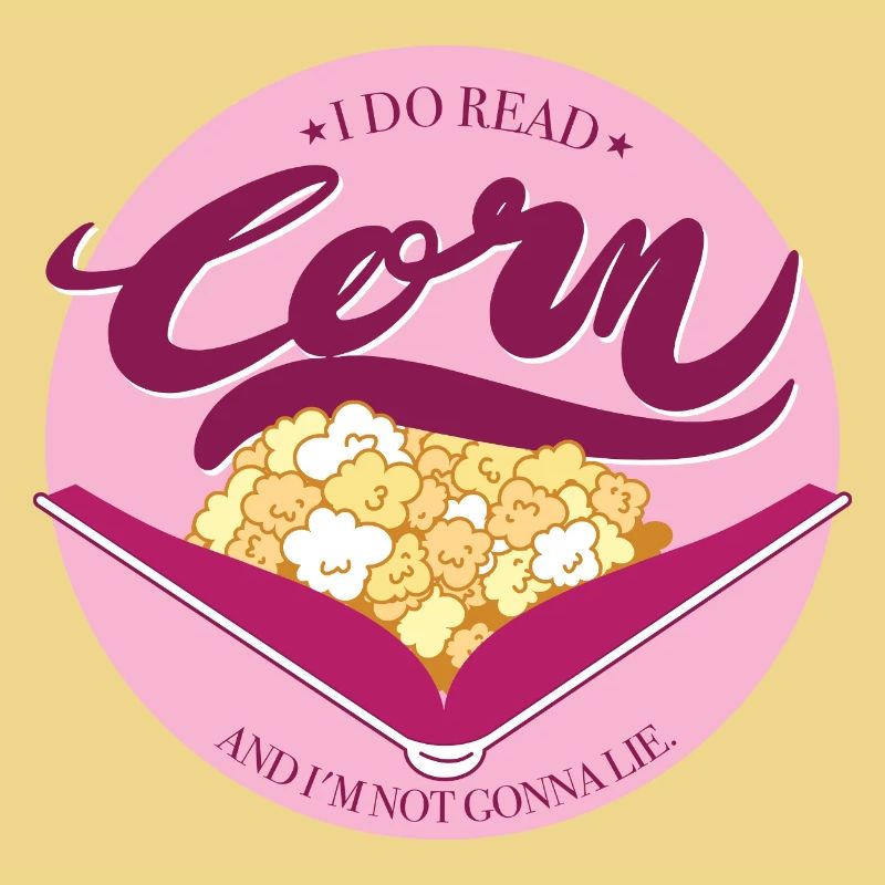 Corn with pink background
