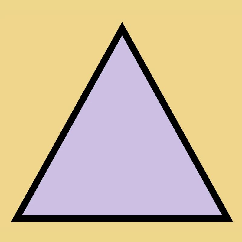 hipster triangle triangle shape