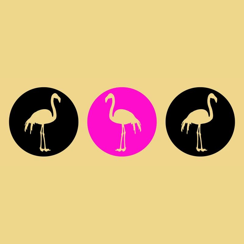 Flamants roses Design 2
