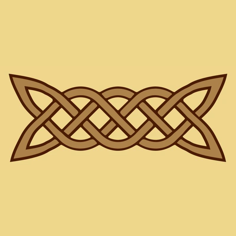 Celtic knot pattern