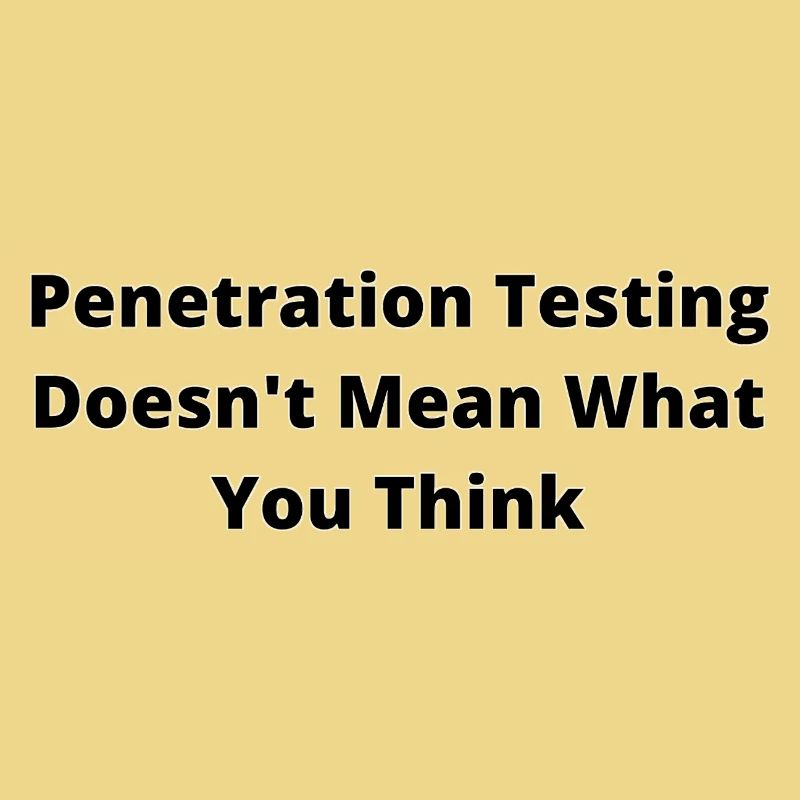 Penetration Testing