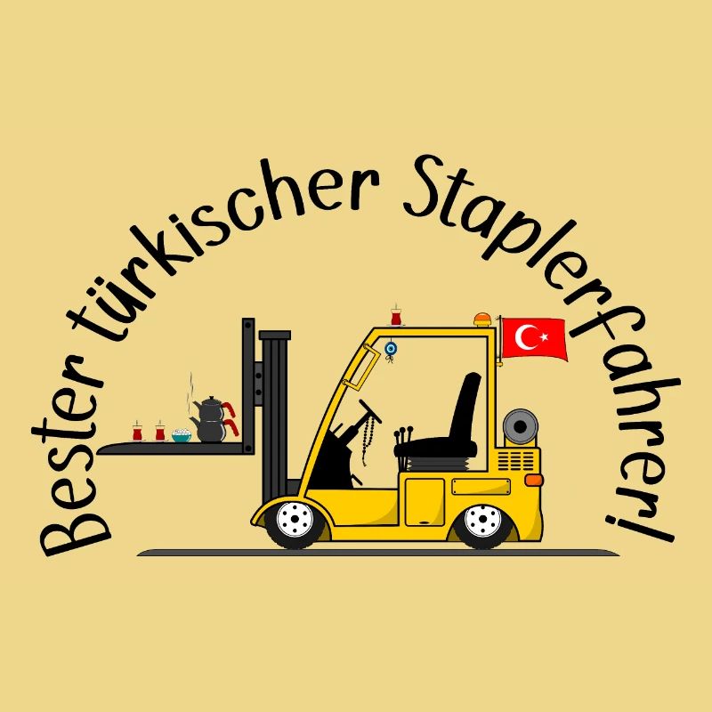 Staplerfahrer bester türkischer Staplerfahrer
