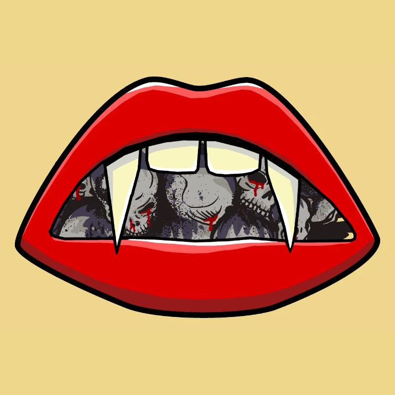 Halloween Vampire Bouche Sangsue Vampire