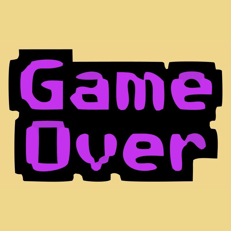 Game Over Pixel Retro