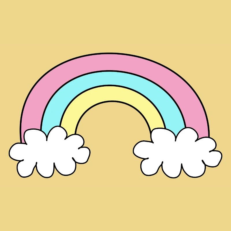 Regenbogen Kinderbild