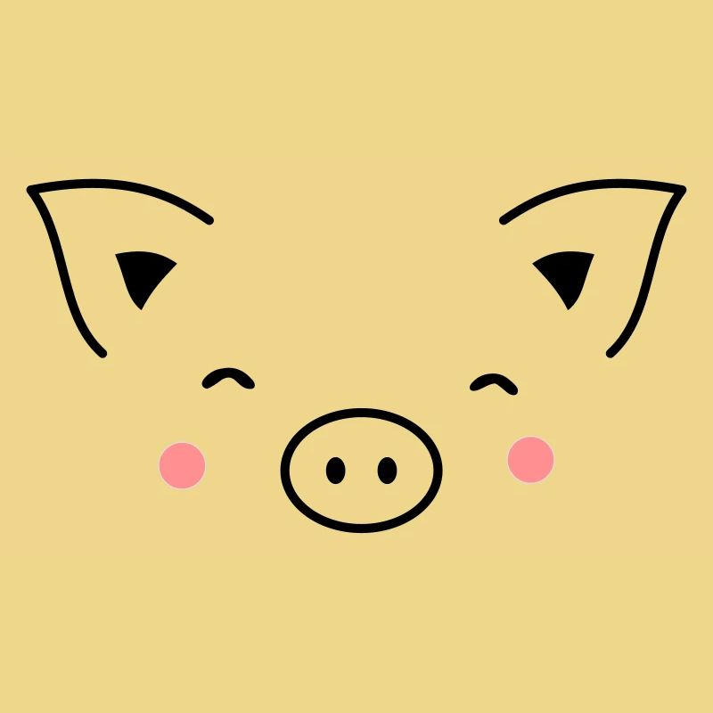 Pig sow piglet piglet boar I gift idea