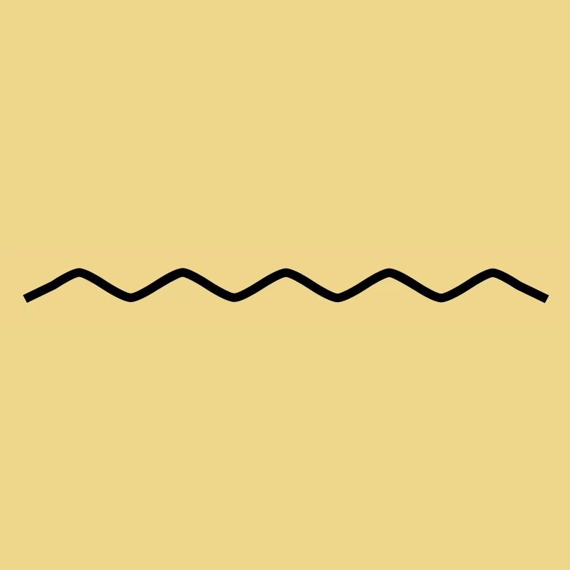 sinuous line