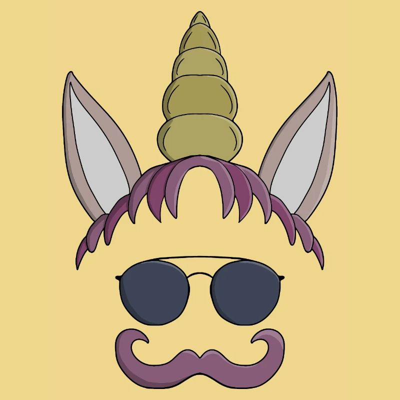 Einhorn-Schnurrbart
