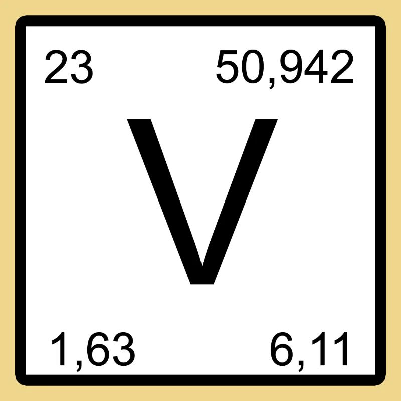 Vanadium V-Element Conception