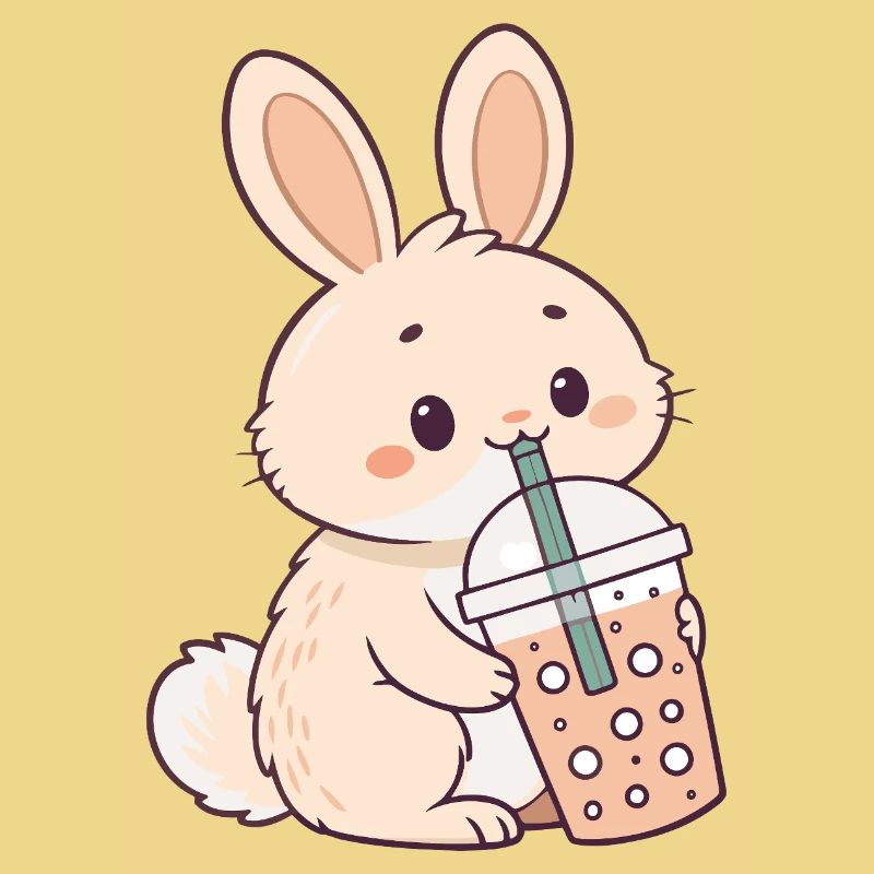 Lapin Bubble Tea Doux