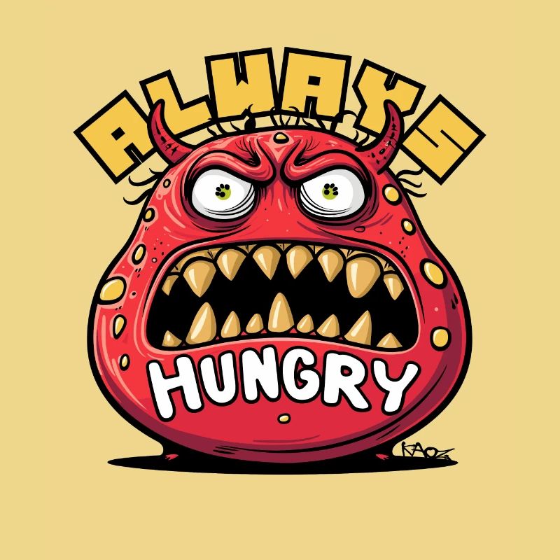 Das immer hungrige Monster
