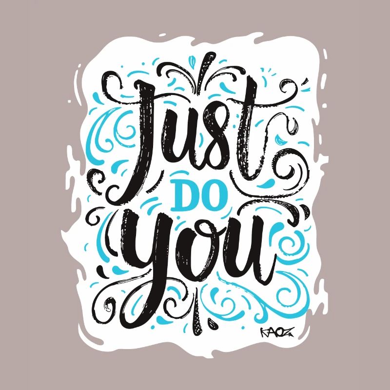 Sei einfach du selbst!