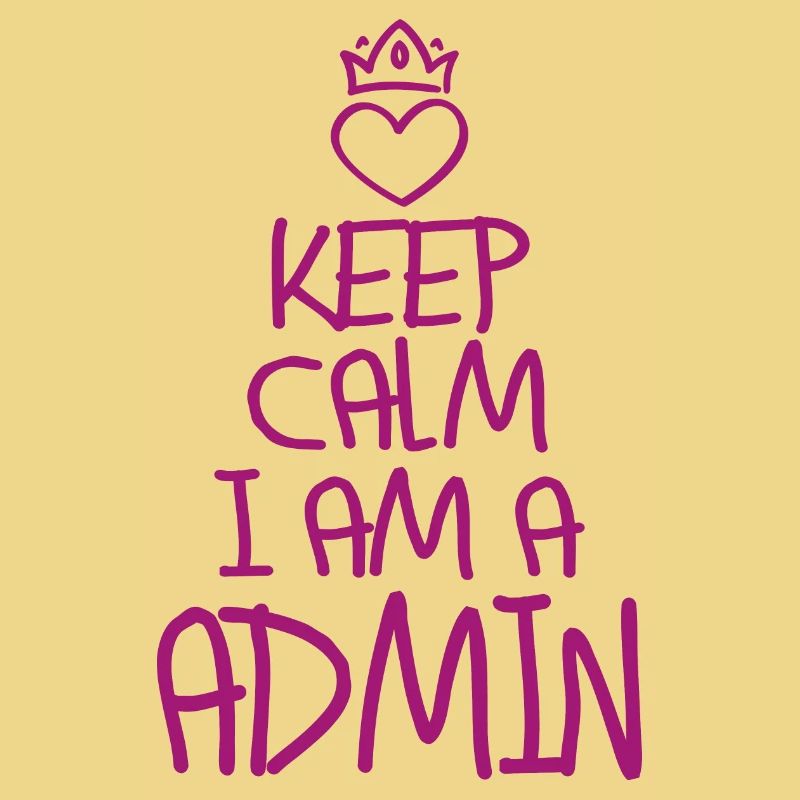 Keep Calm Admin cool admin gift