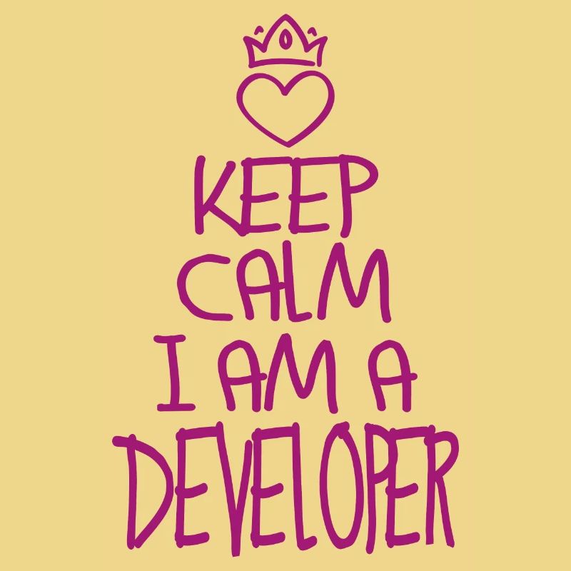 Keep Calm Softwareentwickler cool Geschenk