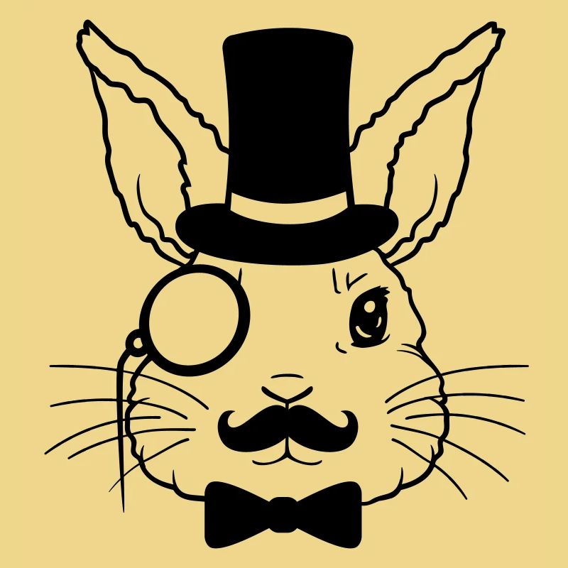 Monocle Cylinder Rabbit Sir