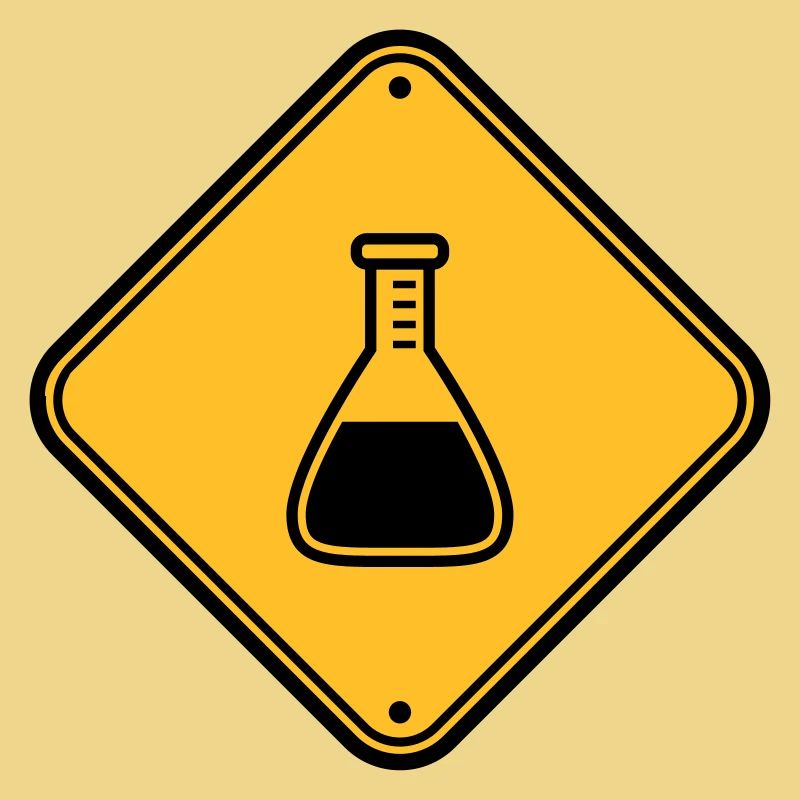 caution science shield note caution flues