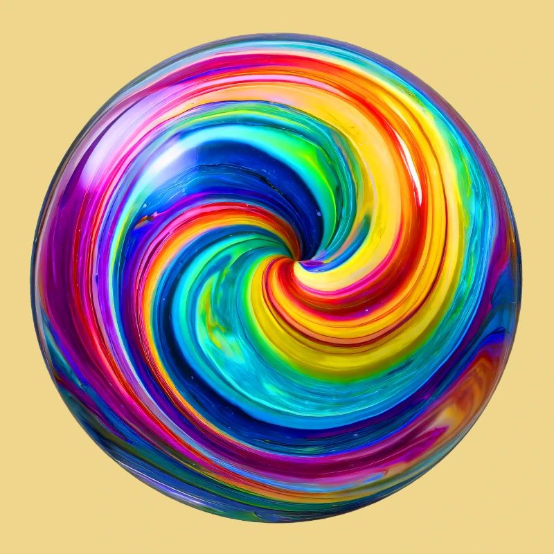 Magic Swirl Marble