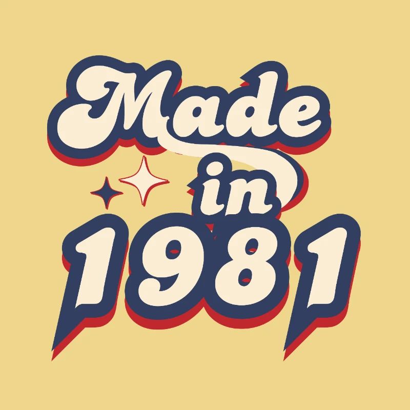 Made in 1981 Retro