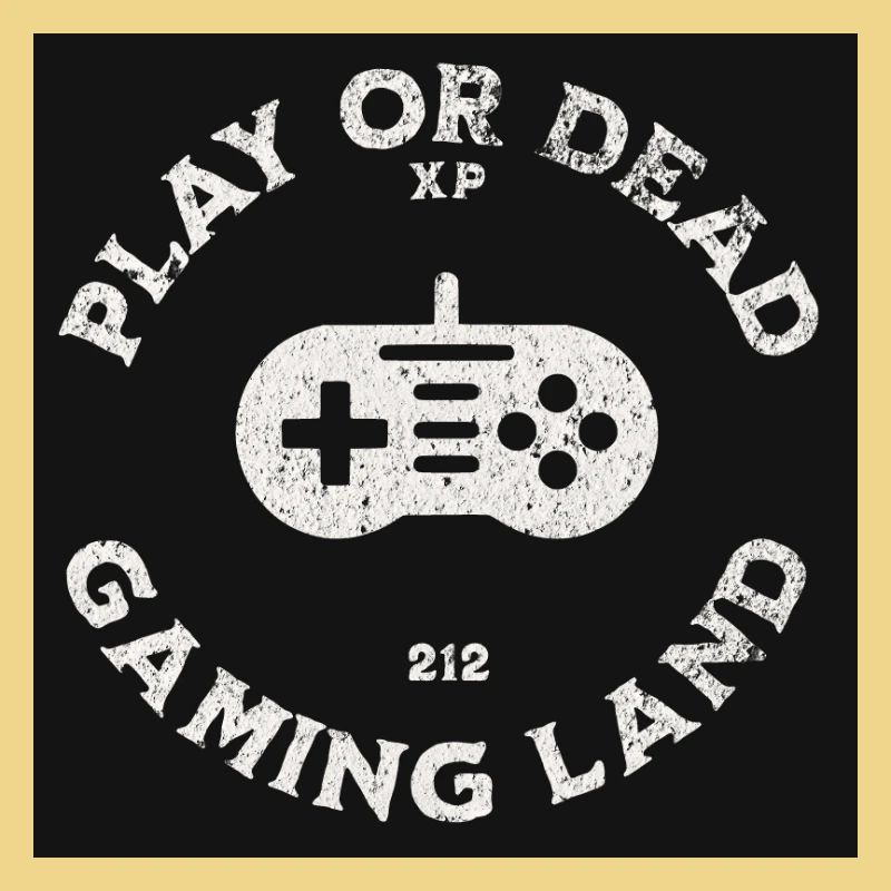 Conception de manette de jeu rétro