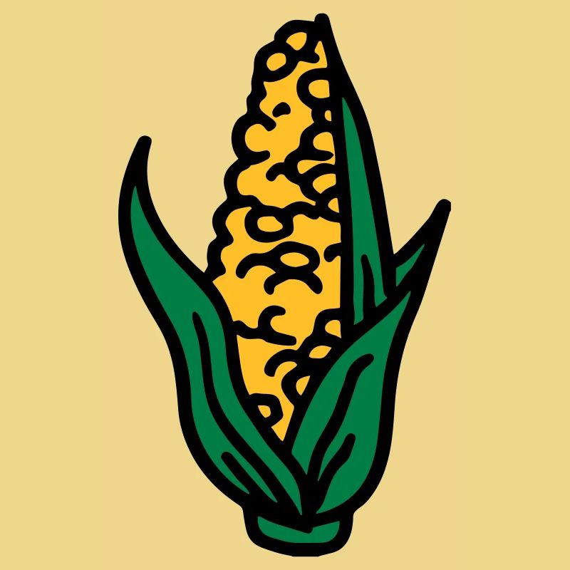 Corn maïs maïs corncob