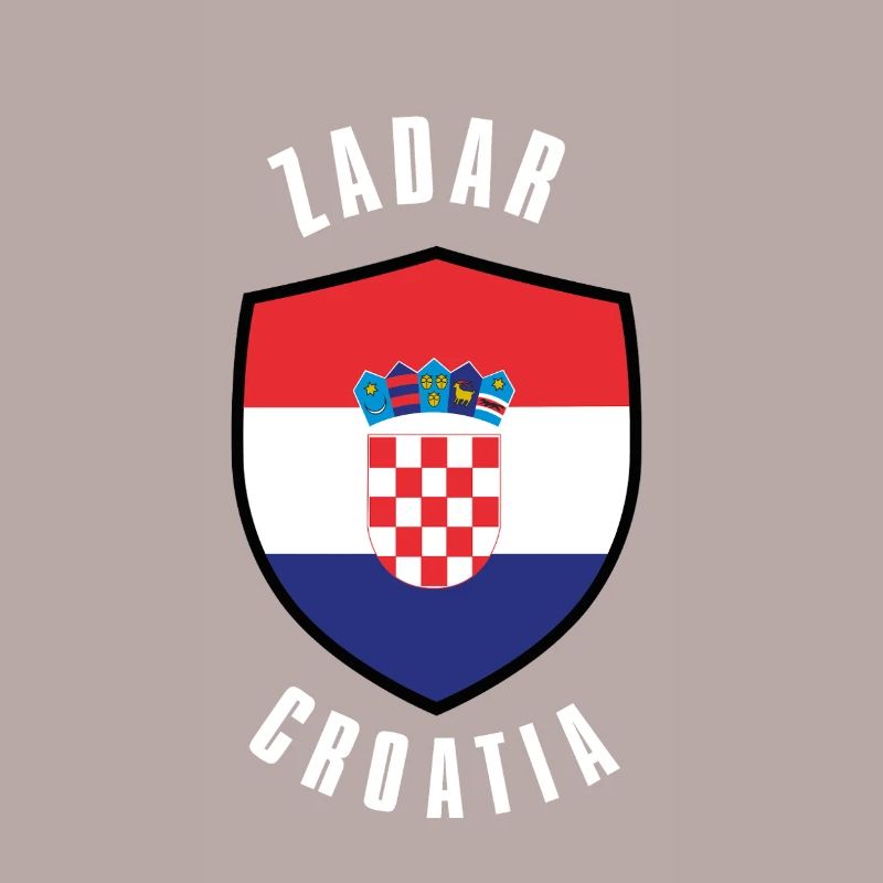 Conception du drapeau du bouclier croate