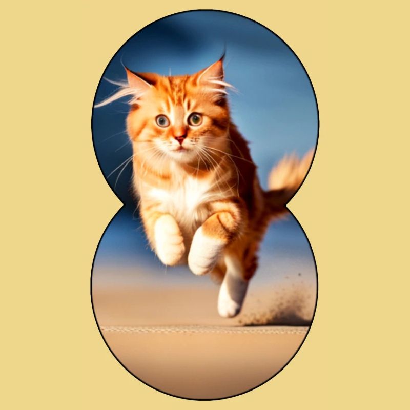 Chat en cours d’exécution 7