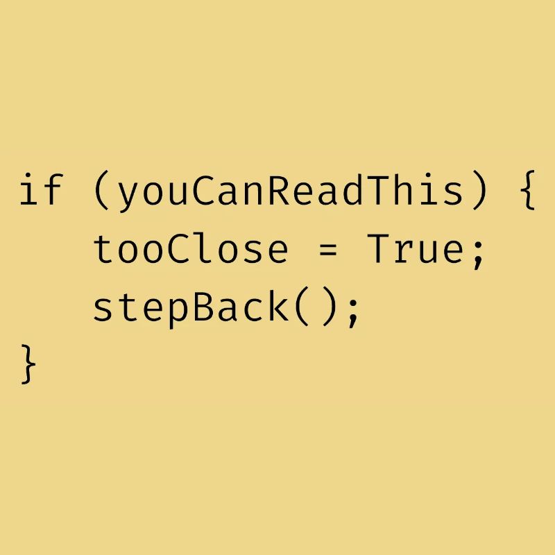 Personal space funny computer geek programmer joke