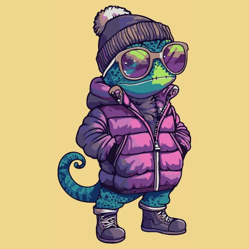 Chameleon Cool Comic