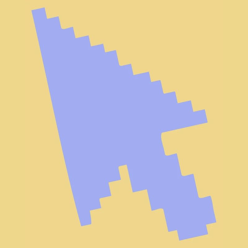Pointer Mouse Silhouette