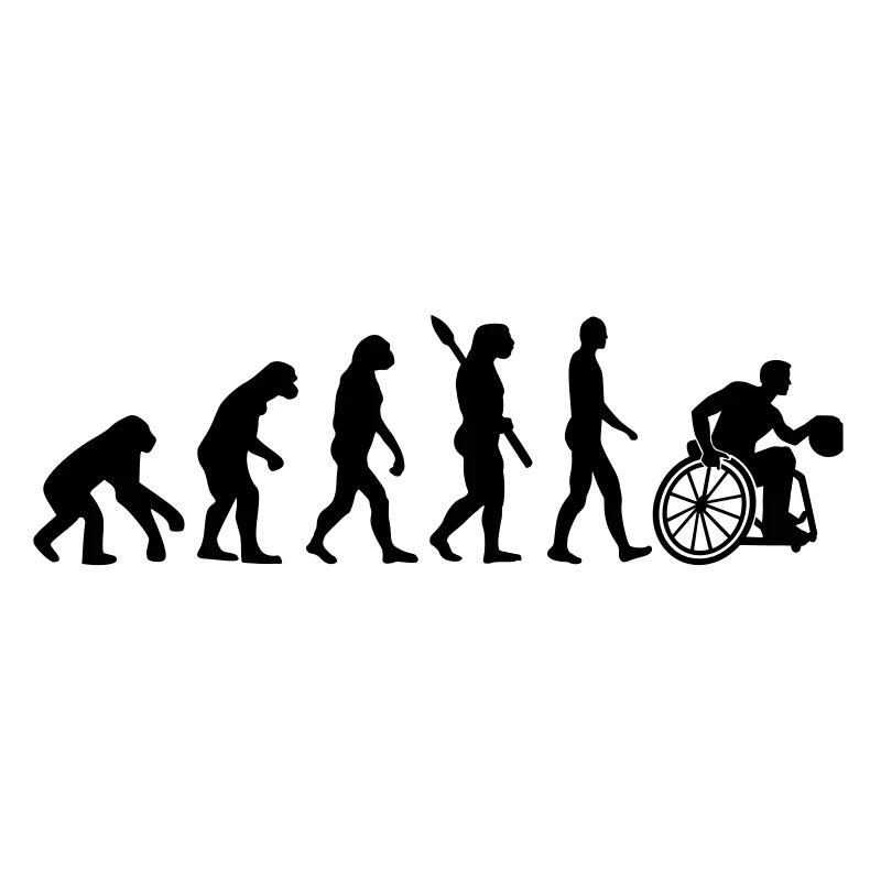 Evolution wheelchair basketball