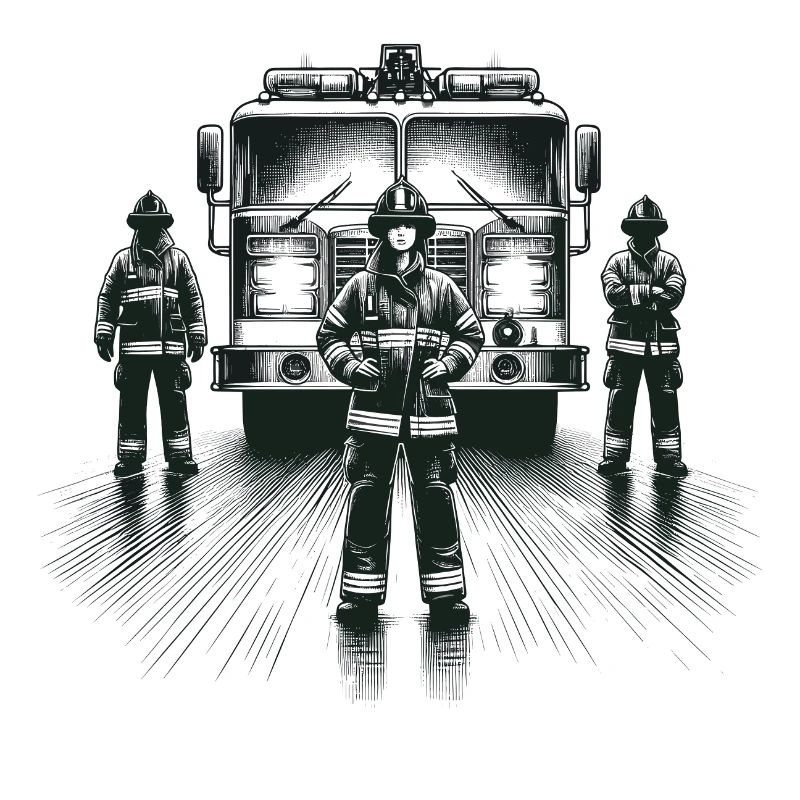 Firefighter Graphic Gift