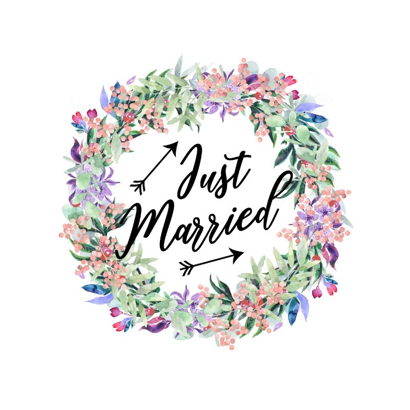 Just Married - vient de se marier!