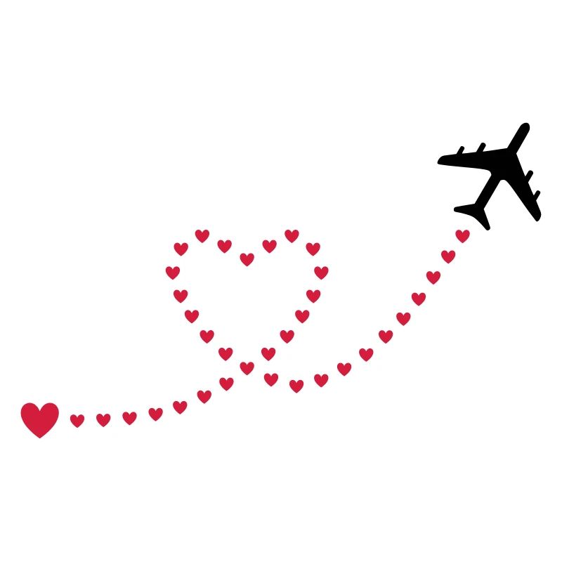 ★ Couleurs de conception modifiables ★ Avion, coeurs